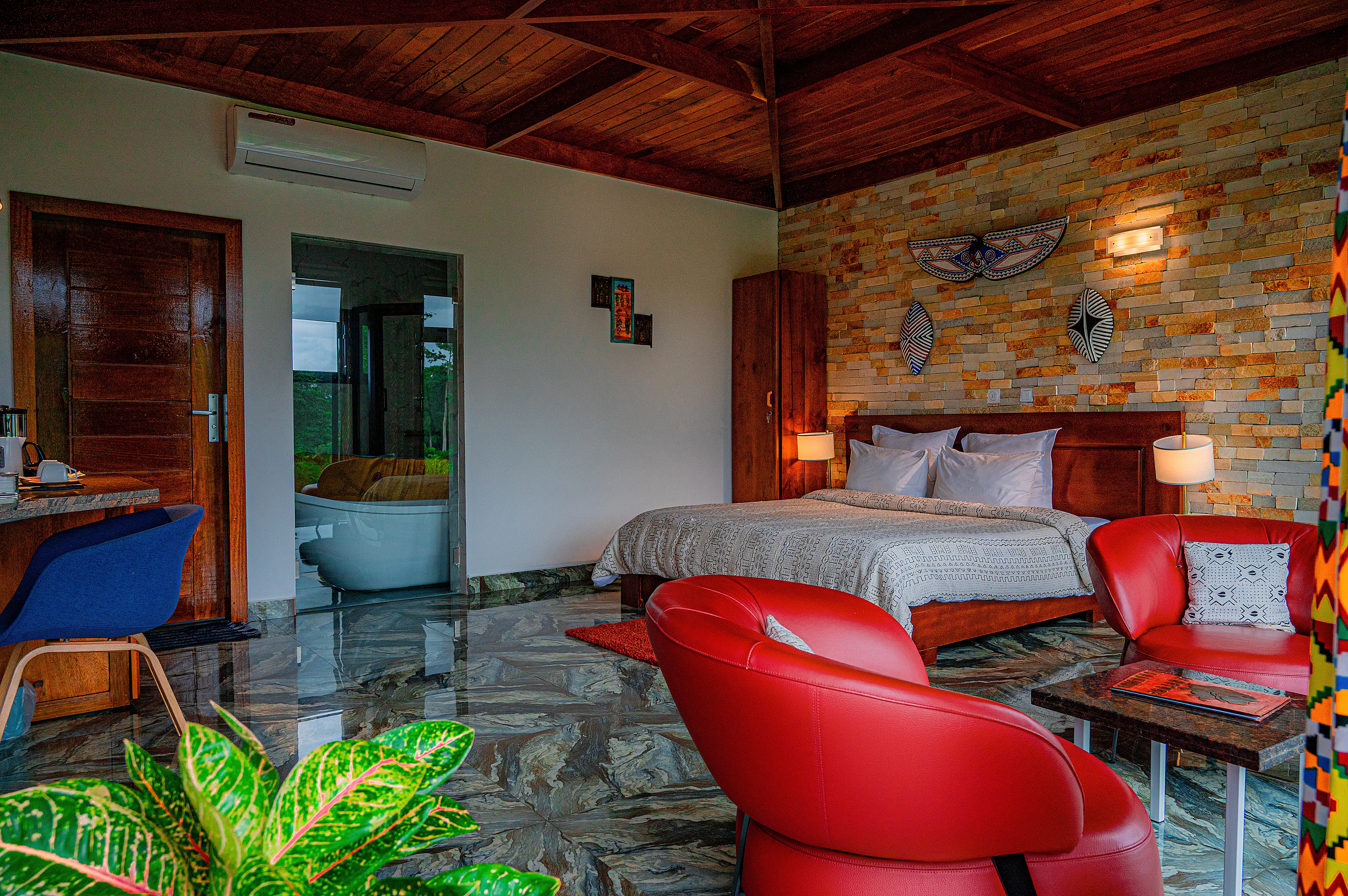 Suite junior au premier étage avec espace salon